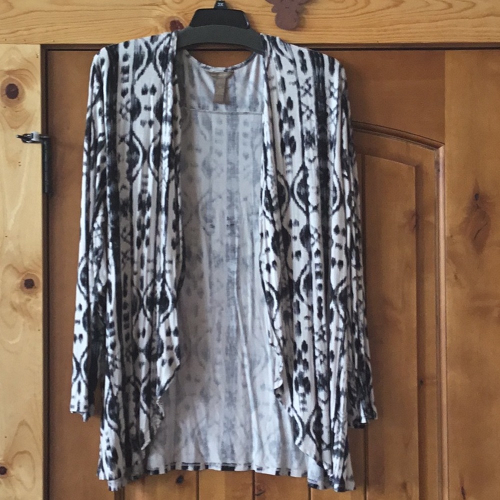 Bit & Bridle cardigan in beautiful tribal print